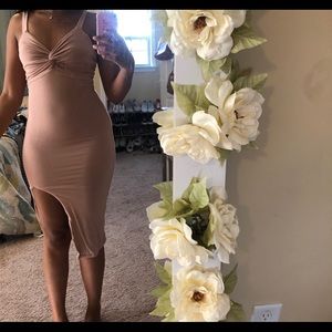 Go Polly Knot Pink Dress